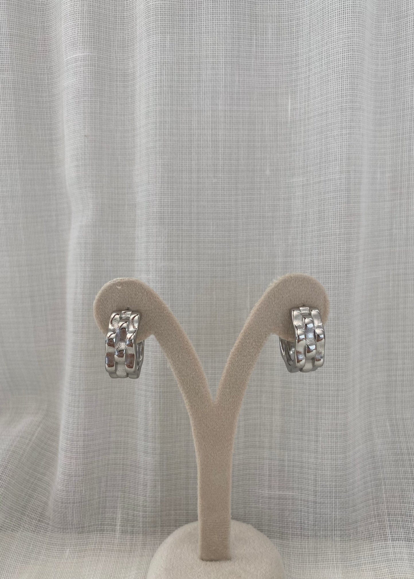 Pendientes aros cuadrados